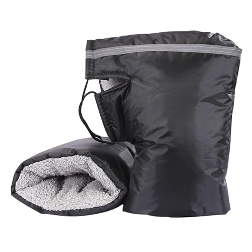 BIRNN 2 Stück Motorrad Lenker Handschuhe für Yamaha Xmax 300 Xmax 300, Winter Hand Warme Abdeckungen Handschuhe Handschuh für Motorrad-Roller für das Tägliche Radfahren,A