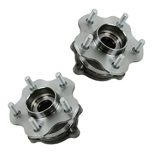 Image of TRQ Rear Wheel Bearing and Hub Assembly Set 2 Piece