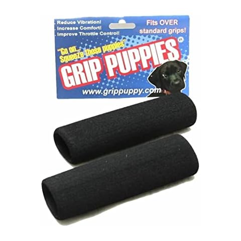 Grip Puppies - Handle Bar Foam Grip, Throttle Grip, Motorcycle / Scooter Throttle Grip CoverCover Cover