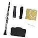 Clarinet Flat B Tone Bakelite Clarinet For Primary Performance Instrument Black Clarinet for Beginner