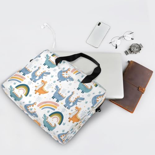 Bolsa de portátil con bolsillo de accesorios y nubes arcoíris 7
