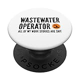 Abwasser-Operator Abwasserbehandlungsanlage PopSockets mit austauschbarem PopGrip