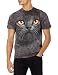 The Mountain Big Face Black Cat T-Shirt