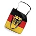 German Flag with Coat of Arms Tote Bag