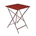 Produktbild Fermob rechteckiger Stehtisch in der Farbe Chili-Rot, aus der Kollektion Bistro mit den Maßen 57 x 57 cm, 604243