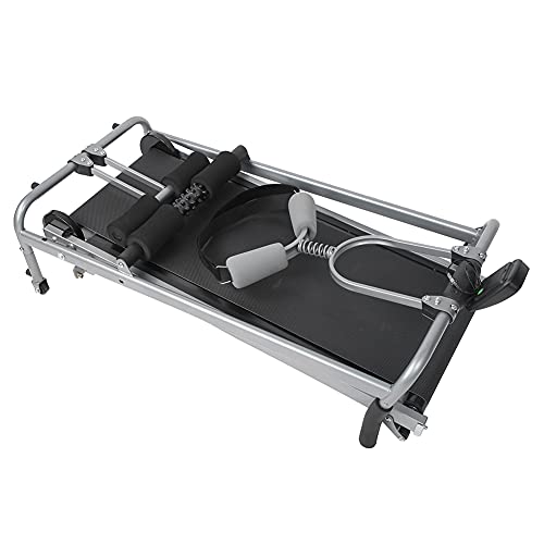 Image of Chrees Mini Folding Manual Treadmill Portable Indoor Fitness Workout Machine 2 Gear Incline Adjustable Height Armrest Shock Absorption Running Belt Exercise Equipment for Home Indoor