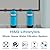 H&G Lifestyles Whole House Water Filter System, NSF Certified KDF Water Filtration System for Well Water & City Water,Silver-Enhanced, Remove Chlorine Heavy Metal Odor, Improve Water Taste, 700,000Gl
