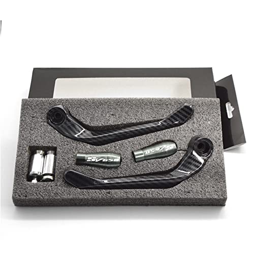 Protège-Mains de Moto Gris pour Suzuki SV650 Leviers de Frein Guidon 1999-2019