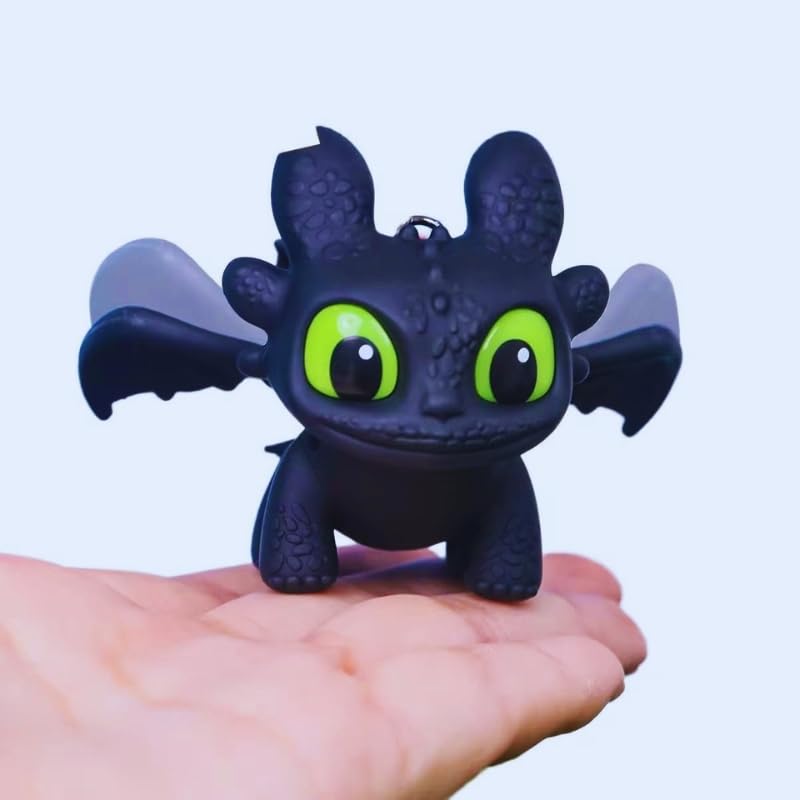 Image of Cute 3D Keychain | Keyring & Quirky Bag Charm | Hard Silicone, Unbreakable | Travel Essential | Kids Friendly | Strap & Bag Hook
