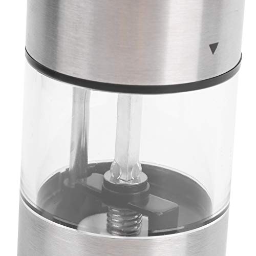 Moinho de sal, Moedor elétrico de sal e pimenta sem fio 80ML, multifuncional para cozinha de especia