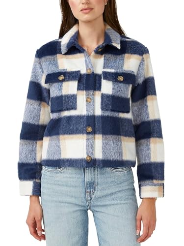 Buffalo David Bitton Women's Lissandra Ls Cropped Shacket