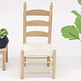 [TAILLE PARFAITE] : Conçue spécifiquement pour les maisons de poupées 1:12, cette chaise est une charmante décoration et un accessoire facilement portable.