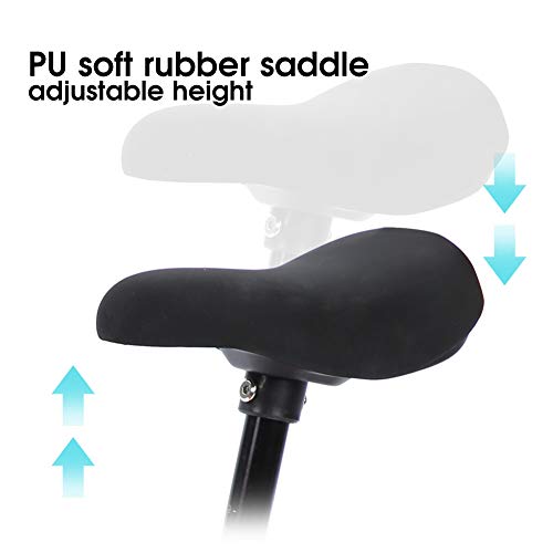 Alvinlite Bicicleta esportiva de equilíbrio, idades de 2 a 6 anos (preto) para crianças