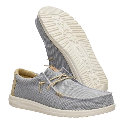 Image of HEYDUDE Men's Wally Braided Slip On Loafer | Elastic Laces