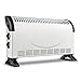 ZYFC 1800W Heizgeräte, Konvektorheizung Elektrisch mit Überhitzungsschutz, Mobile Elektroheizung, Elektrische Heizgerät Mobil 3 Heizstufen für Räume bis 20qm (Color : White)