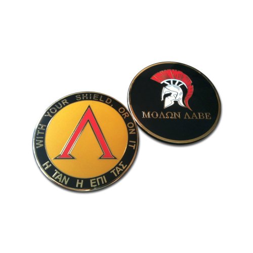 Challenge Coin - Molon Labe NOT APPLICABLE