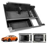 EUEKY 2025 2024 WRX Center Console Organizer Tray Compatible for 2022 2023 2024 2025 Subaru WRX CVT Center Console Armrest Storage Box for Subaru WRX Accessories 2022 2023 2024