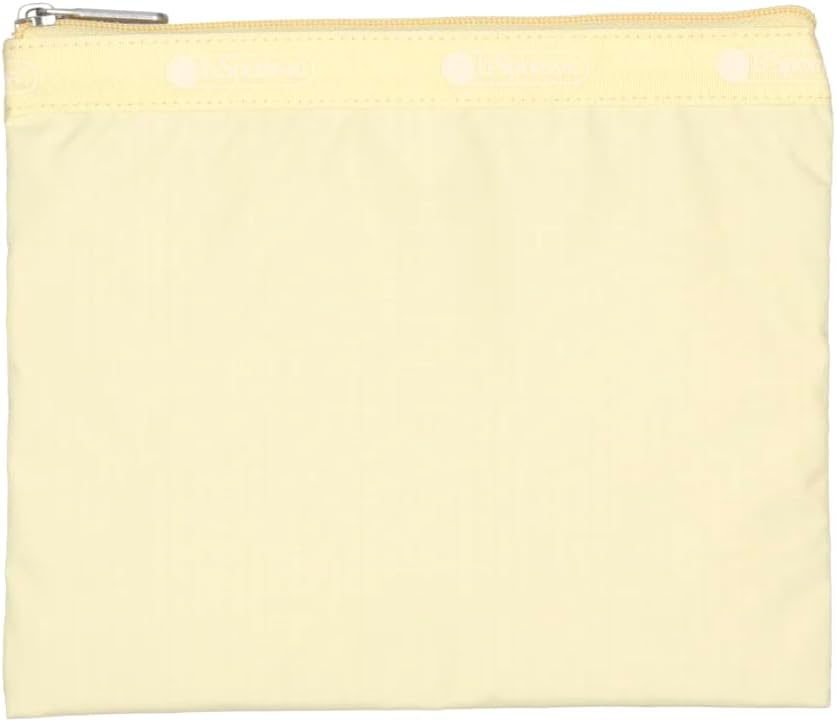 LeSportsac Lemon Meringue Deluxe Everyday Crossbody Bag + Cosmetic Bag, Style 7507/Color RA11, Uplifting Sunny Yellow Celebrates Positivity & Happiness, Fashion Trending Modern Pastel image 2