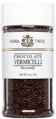 India Tree Chocolate Vermicelli, 2.5 oz (Pack of 3)
