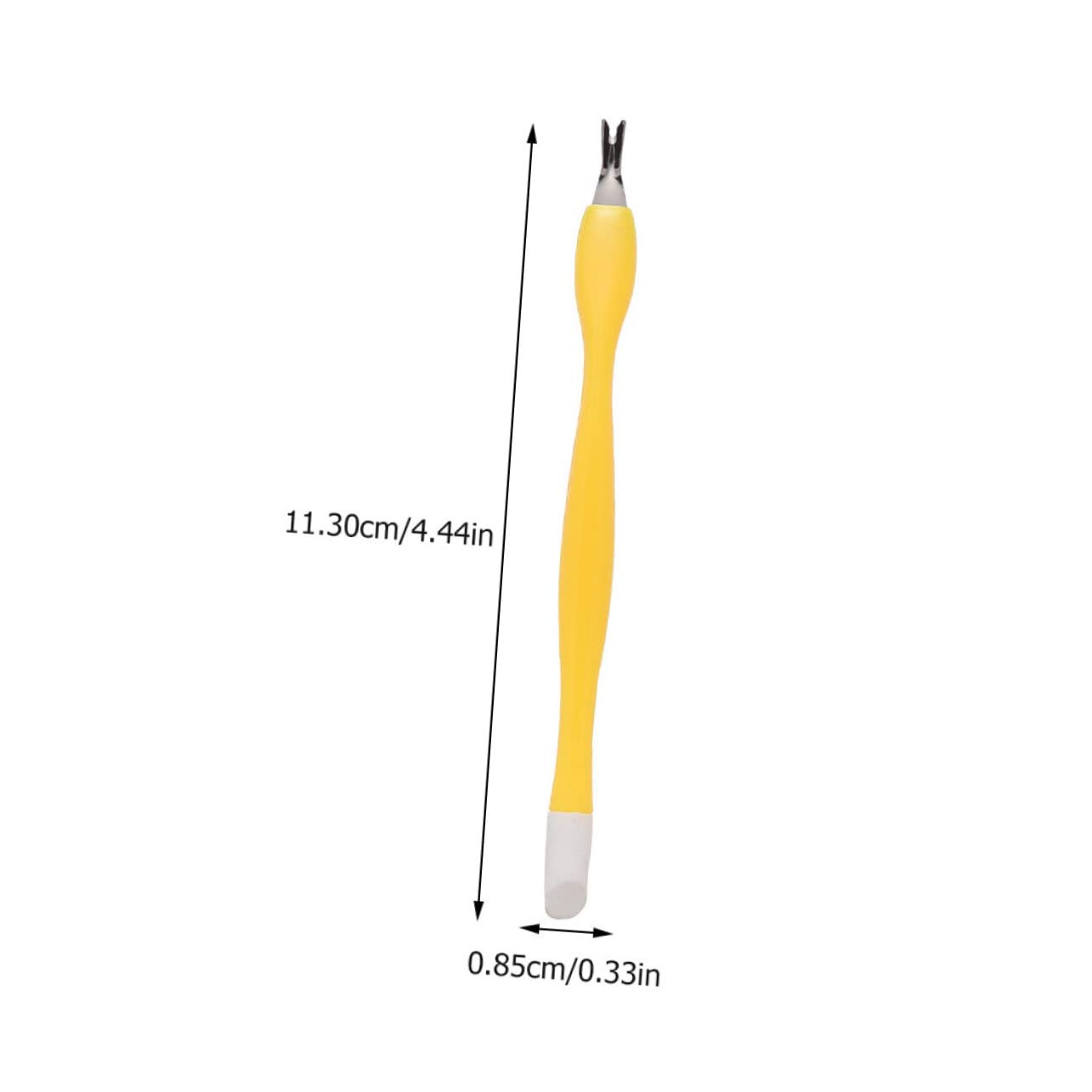 Didiseaon 15pcs Chic Cuticle Tools for Nails Cuticle Cleaning Trimming Pusher Pen Nail Care Fork Set Manicure Tools Kit Comfortable Handle Random