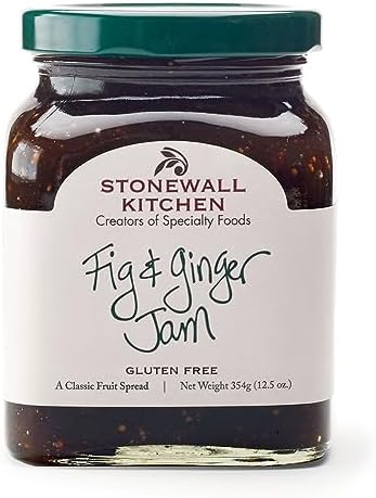 Stonewall Kitchen Fig and Ginger Jam, 12.5 Ounce