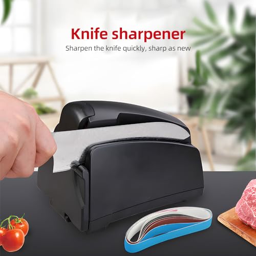 Aiguiseur de couteaux électrique portable HUIOP pour lames émoussées