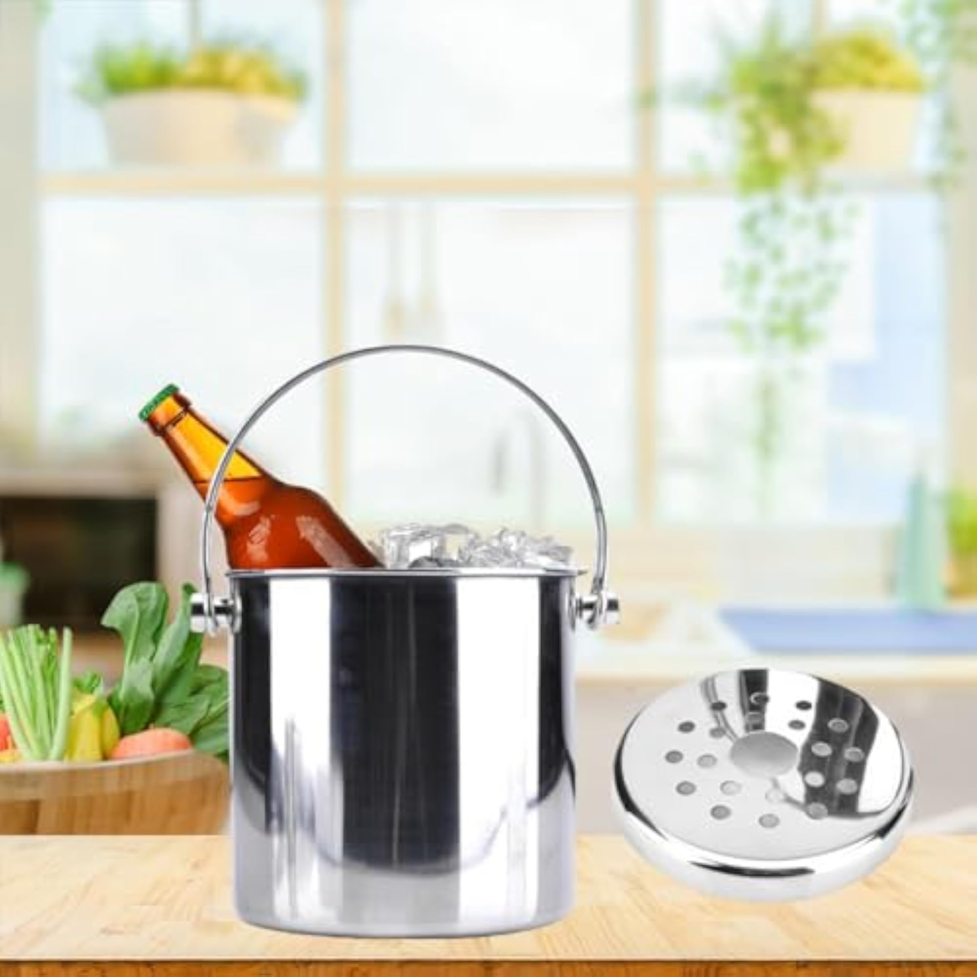 Portable Wine Bucket for Bar Accessories, 14cm