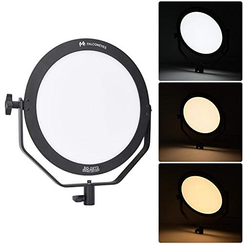 蛍光灯・電球 FALCONEYES SO-48TD Amazon | FalconEyes 48W 3000k-5600k 2色 調整可能 撮影led