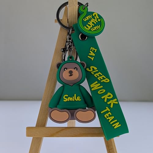 Image of OTTAVO Cute Cartoon 3D Silicone High -Quality PVC Material Keychain, Suitable for Boys and Girls - Pack of 1.