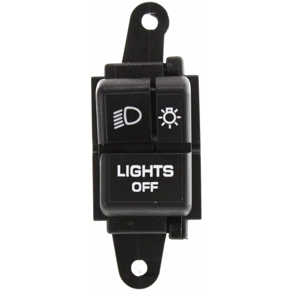 Amazon.com: Headlight Switch Lamp Black Compatible with YJ 9606115 