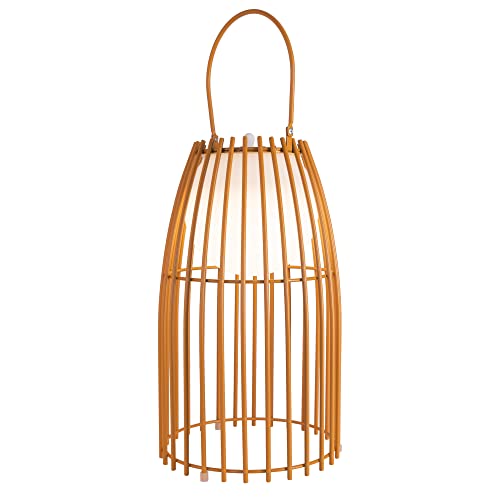 LUUK LIFESTYLE Outdoor LED Design Lantern, Adjustable Brightness, Rechargeable Battery via USB, Indoor Lighting, Camping lamp, Mood Light, Ecological Conception, IP44 Waterproof, Portable, Curry matt LUUK LIFESTYLE Outdoor LED Design Lantern, Adjustable Brightness, Rechargeable Battery via USB, Indoor Lighting, Camping lamp, Mood Light, Ecological Conception, IP44 Waterproof, Portable, Curry matt