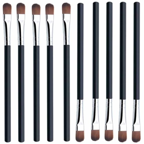 Premium Eyeshadow Brush Set - 10-Piece Eyeshadow Applicators for Eye Shadow Application - Soft & Dense Eyeshadow Brushes for Smooth Makeup Application，eye shadow brush