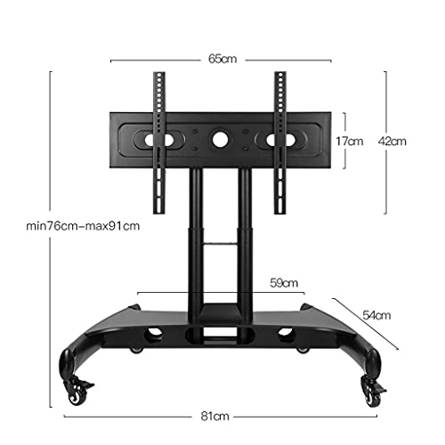Soporte móvil vertical inclinado para TV 32-70 pulgadas miniatura 7
