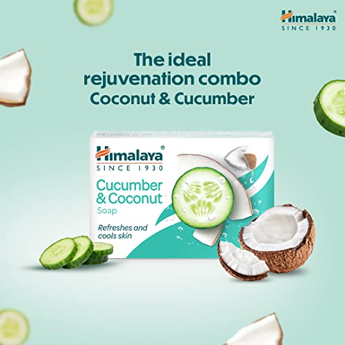 Image of Himalaya Cucumber & Coconut Soap 125G (Po8),(Pack Of 1)