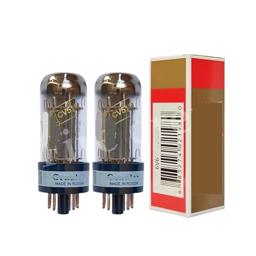 Tubo 6P6P for kit amplificador for audio HiFi DIY y sistemas de válvulas 6V6GT