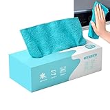 Fusselfreie Reinigungstücher – Wiederverwendbare ausziehbare Mikrofaser-Reinigungstücher, Haushalts- und Poliertücher | für Küche, Bad, Auto, Möbel, Geschirr und Waschen