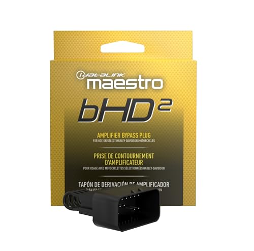 Harnais d'évitement d'ampli iDatalink Maestro Acc-ABP-HD2 pour un son parfait en moto