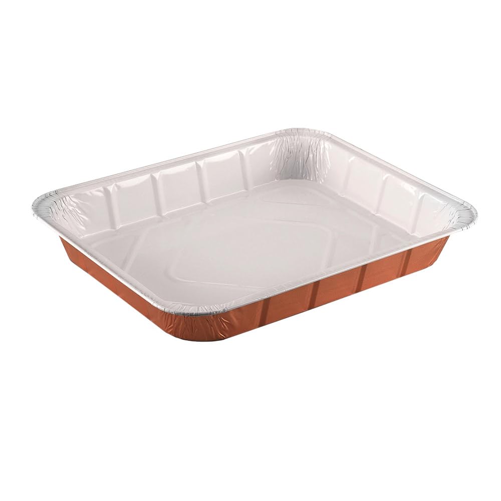 Garcia de Pou - Contenitori laccati, 2,625 ml, alluminio, rame, 32,2 x 26,2 x 4 cm