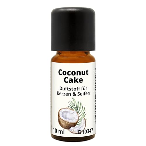 DistrEbution Coconut&Cake Duftstoff 10ml Duftöl für Kerzen und Seifen