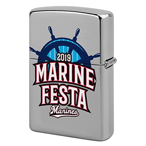 銅製ライターケース 千葉ロッテマリーンズ ZIPPOジッポー 交換用外側 ジッポ電子喫煙具 両面プリント プレゼント ギフト父の日 贈り物のサムネイル