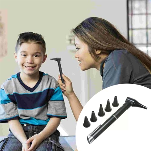 Mini Otoskop,Otoskop mit Licht,Otoskope,Tragbares Otoskop,Tragbare Ohrpflege,Geeignet für Ärzte,Krankenschwestern und Familiengebrauch,Ohne Batterien