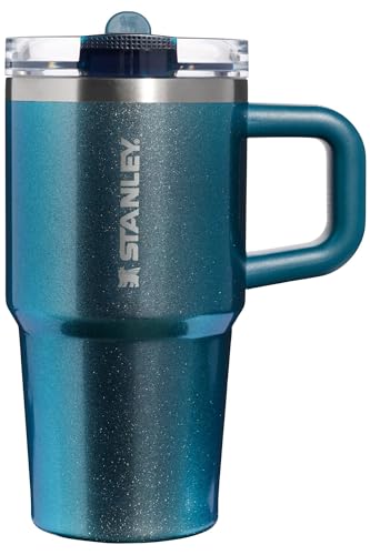Image of STANLEY Quencher ProTour Flip Straw Tumbler with Leakproof Lid 20 oz| Built-In Straw & Handle | Cupholder Compatible for Travel | Insulated Stainless Steel Cup | BPA-Free | Ponderosa Shimmer