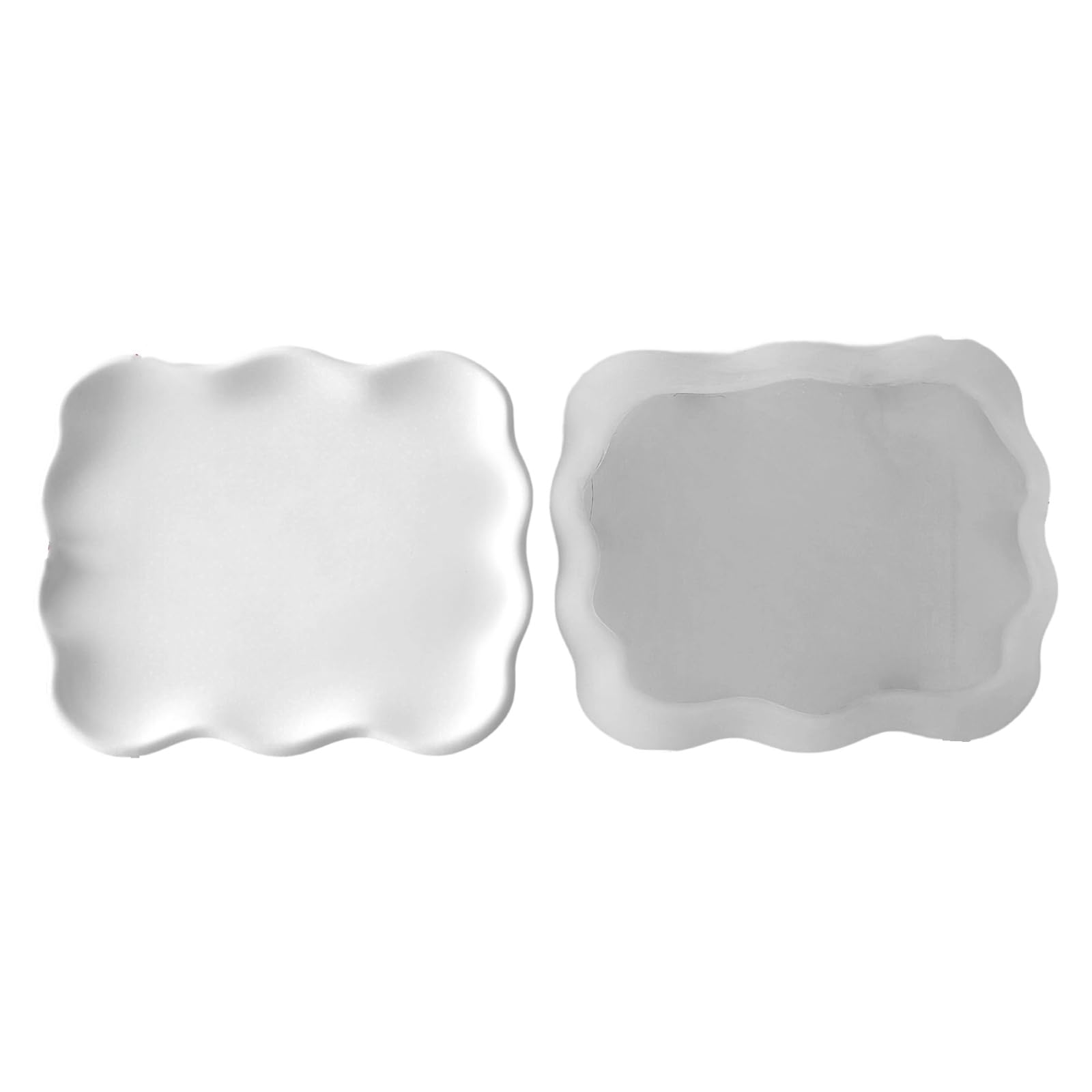 Hsyzygian Cloud Tray Molds Easy Demolding for Making Soap Jewelry Tray Decorative Plate Gypsum Decoration Cloud Epoxy Rosin Cast