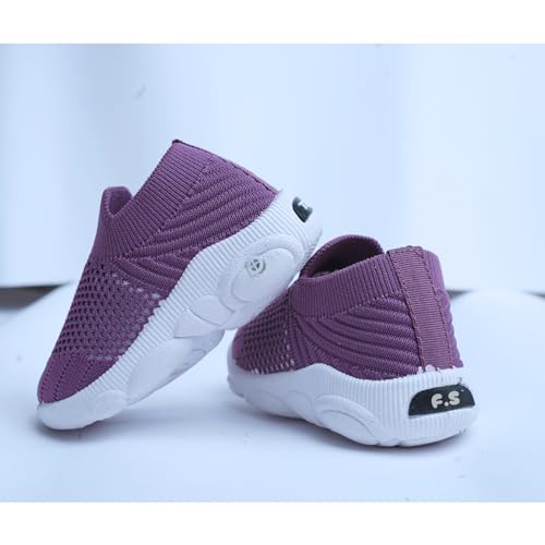 Image of Infant Shoes for Baby Boys & Girls | Musical Sound Walking Shoes | First Walker Shoes for Toddlers | Lightweight Breathable Knit Sneakers | Soft Sole Comfortable Slip On Shoes for Newborns, Babies & Kids