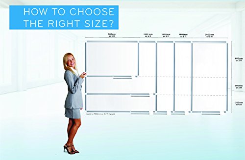 Mastervision Maya Melamine Dry Erase Board With Tray, 18" X 24", Whiteboard With Aluminum Frame #TOP6