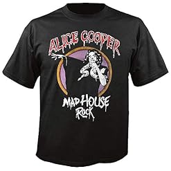 Alice Cooper – Mad House Rock – T-Shirt - Les Beatles, Paul McCartney, John Lennon, RIngo Starr, George Harrison