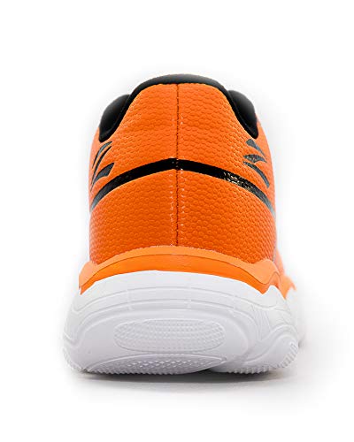 zephz The Basketball Shoe (4, Numeric_4) Orange/Black