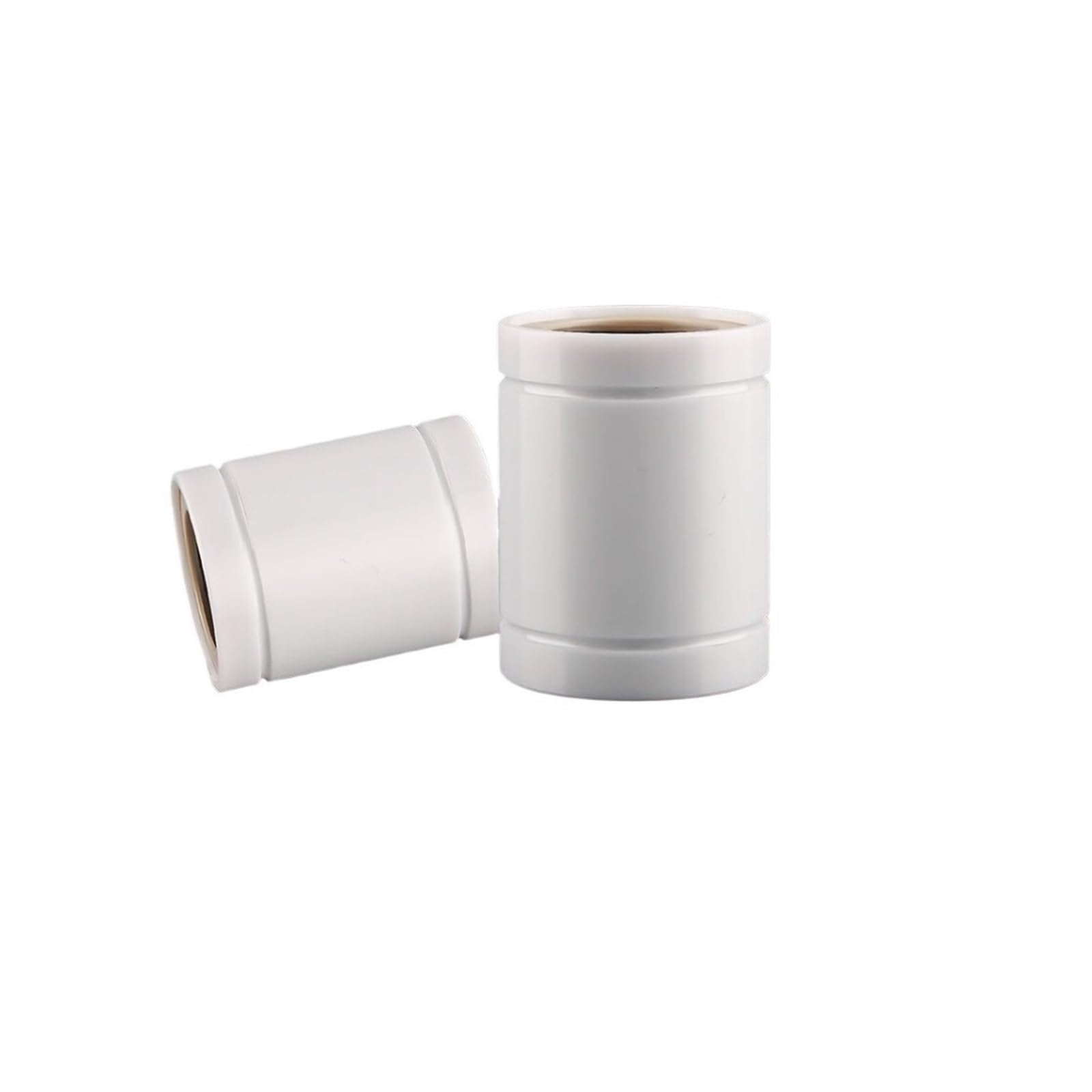 RFXOGTYFZ 2PCS Linear Motion Bearing LM8UU/LM10UU/LM12UU/LM13UU/LM16UU/LM20UU/LM25UU/LM30UU Zirconia Full Ceramic Ball(LM25UU 25x40x59mm)