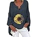 Sommeroberteile Damen Mode Für Mollige WeißE Bluse Regenbogen Shirt Kurzarm Blusen Damen Damen Shirt Sommer T-Shirt Damen Shirts Damen Oversize Casual Bluse Damen Oberteil Damen Sommer