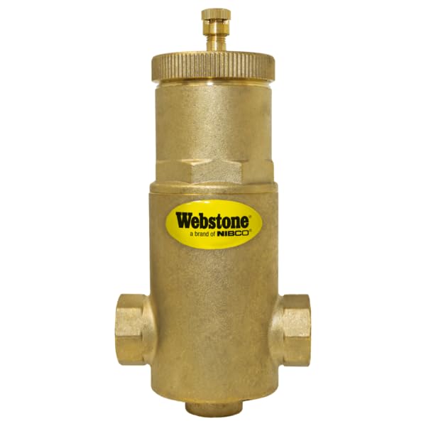 Image of Webstone 78004 Press Air Separator, 1 inch Size, Brass